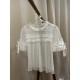 Cat Romance Cellophane Candy Wrapper Dotted Tulle Short and Long Sleeve Blouse(2nd Reservation/5 Colours/Full Payment Without Shipping)